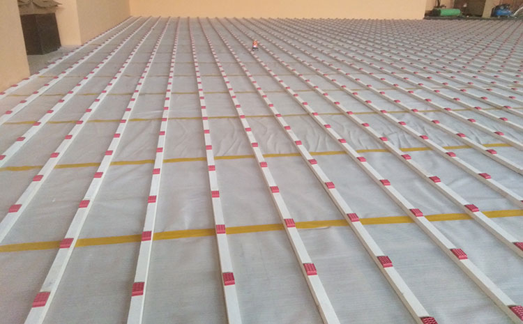 柞木實木運動地板維修