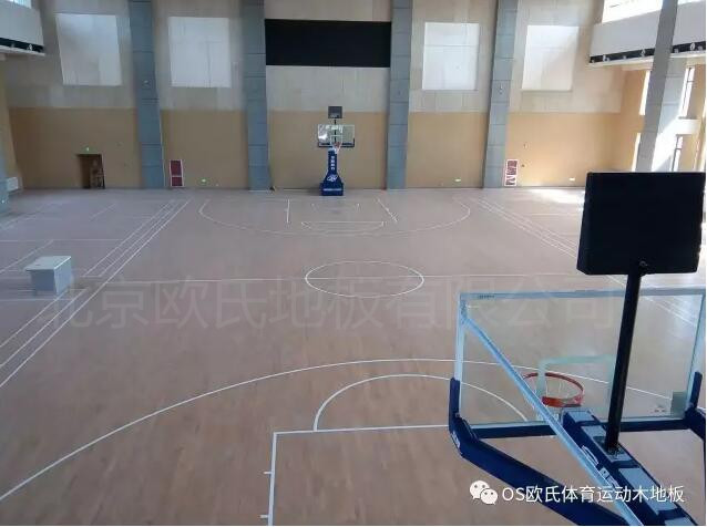 淄博市桓臺縣城南學校體育館木地板案例圖5 淄博市桓臺縣城南學校體育館木地板案例圖5