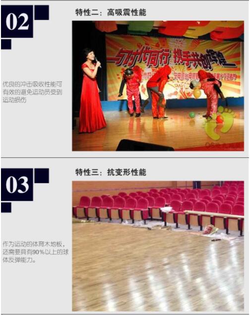 歐氏舞臺地板的特點 歐氏舞臺地板的特點