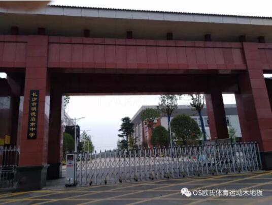 長(zhǎng)沙市明德啟南中學(xué)體育館木地板成功案例 長(zhǎng)沙市明德啟南中學(xué)體育館木地板成功案例