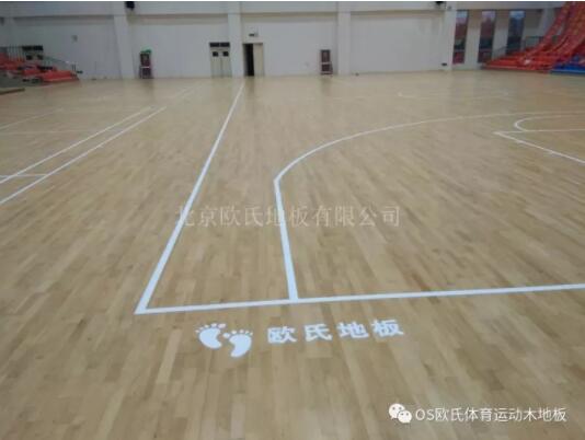臨沂市理工學校體育館木地板成功案例 臨沂市理工學校體育館木地板成功案例