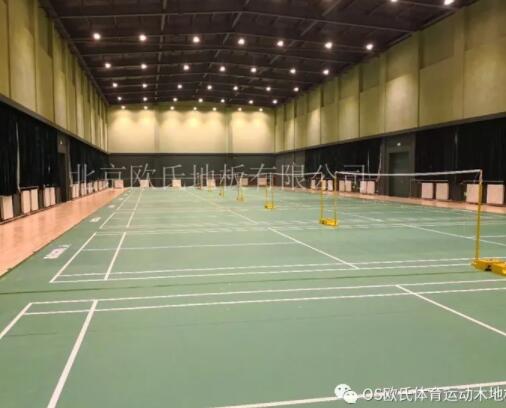 南京體育學院羽毛球館木地板成功案例 南京體育學院羽毛球館木地板成功案例