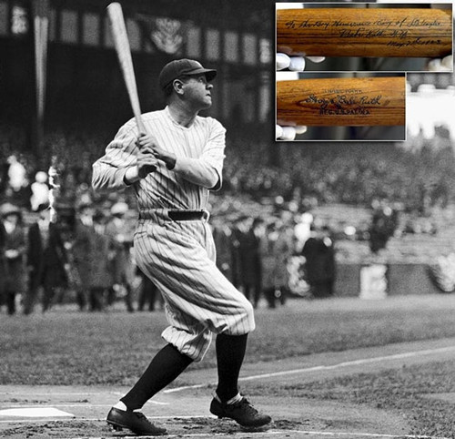 Babe Ruth 1923年**洋基體育場主場跑壘 Babe Ruth 1923年**洋基體育場主場跑壘
