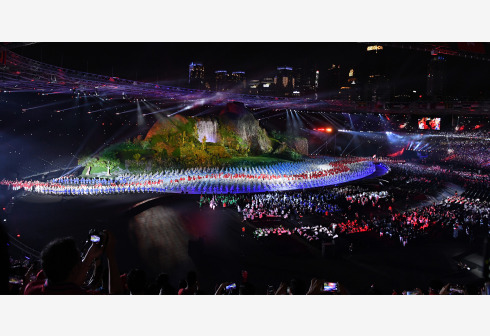 2018年第18屆雅加達(dá)亞運(yùn)會(huì)開幕 2018年第18屆雅加達(dá)亞運(yùn)會(huì)開幕