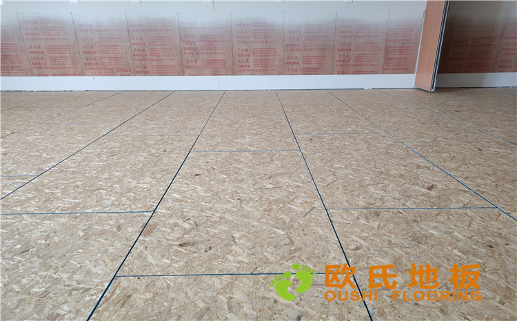 北京環(huán)球影城籃球館運(yùn)動(dòng)木地板案例