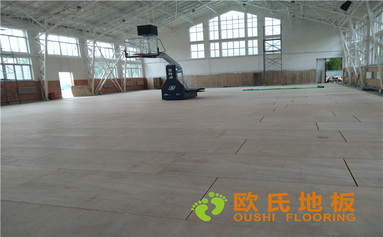 內(nèi)蒙古呼和浩特賽罕區(qū)師范大學(xué)體育學(xué)院訓(xùn)練館運(yùn)動(dòng)木地板案例-歐氏運(yùn)動(dòng)木地板