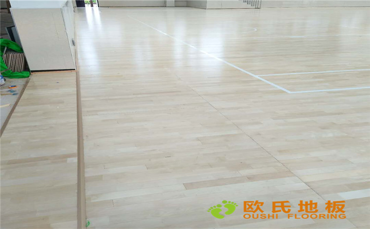 贛州市寧都縣城關小學九章路校區體育館木地板-歐氏運動木地板